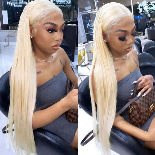 613 13x4 Lace Wig Brazilian Straight 180% density